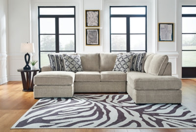 Calnita Sectional with Chaise - Carl's Furniture (Garden City, KS)