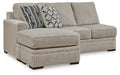 Calnita Sectional with Chaise - Carl's Furniture (Garden City, KS)