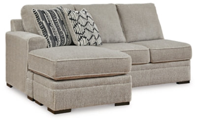Calnita Sectional with Chaise - Carl's Furniture (Garden City, KS)