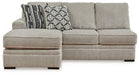 Calnita Sectional with Chaise - Carl's Furniture (Garden City, KS)