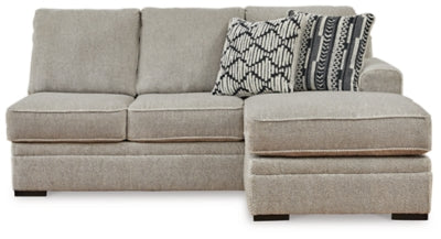 Calnita Sectional with Chaise - Carl's Furniture (Garden City, KS)
