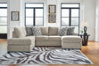 Calnita Sectional with Chaise - Carl's Furniture (Garden City, KS)