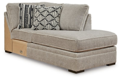 Calnita Sectional with Chaise - Carl's Furniture (Garden City, KS)