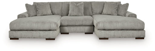 Lindyn Sectional with Double Chaise - Carl's Furniture (Garden City, KS)