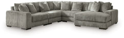 Lindyn Sectional with Chaise - Carl's Furniture (Garden City, KS)