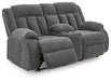Observation Power Reclining Loveseat with Console - Carl's Furniture (Garden City, KS)