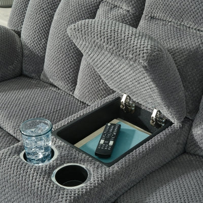 Observation Power Reclining Loveseat with Console - Carl's Furniture (Garden City, KS)