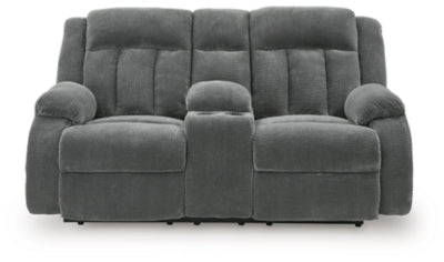 Observation Power Reclining Loveseat with Console - Carl's Furniture (Garden City, KS)