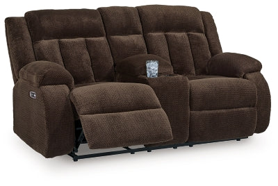 Observation Power Reclining Loveseat with Console - Carl's Furniture (Garden City, KS)