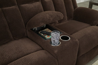 Observation Power Reclining Loveseat with Console - Carl's Furniture (Garden City, KS)