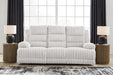 Rhines Falls Power Reclining Sofa with Drop Down Table - Carl's Furniture (Garden City, KS)