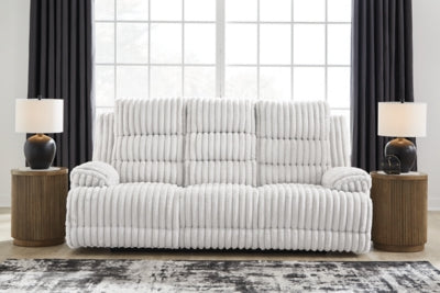 Rhines Falls Power Reclining Sofa with Drop Down Table - Carl's Furniture (Garden City, KS)