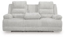 Rhines Falls Power Reclining Sofa with Drop Down Table - Carl's Furniture (Garden City, KS)