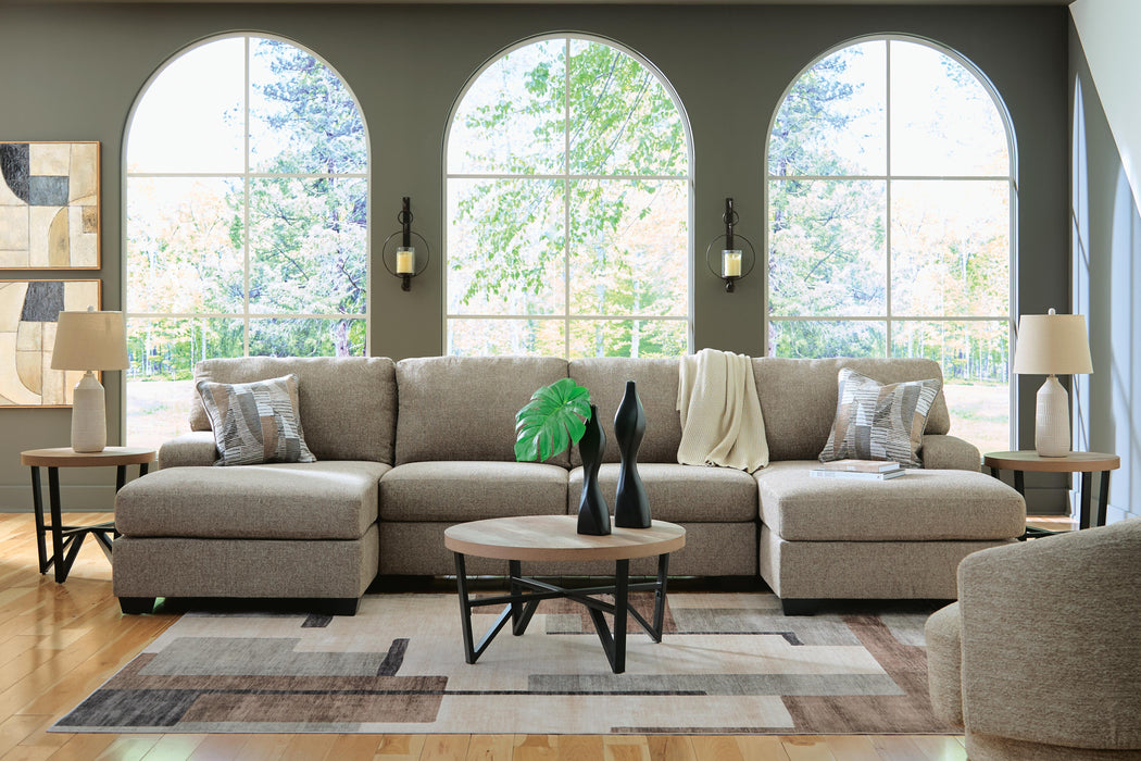 Newellen Sectional with Chaise - Carl's Furniture (Garden City, KS)