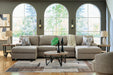Newellen Sectional with Chaise - Carl's Furniture (Garden City, KS)