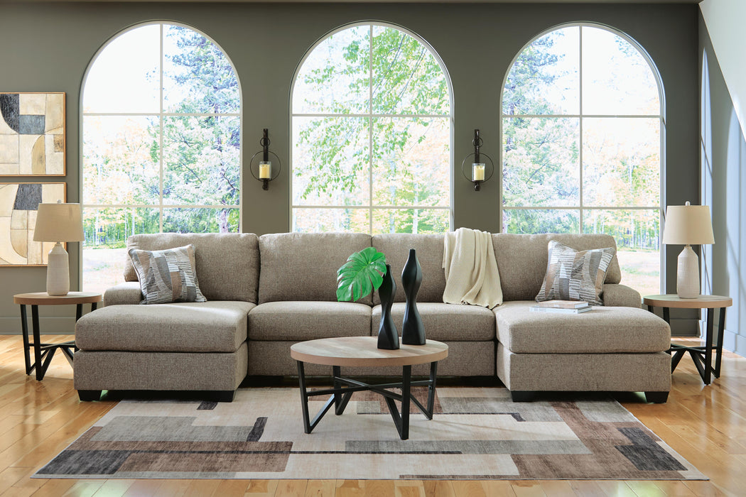 Newellen Sectional with Chaise - Carl's Furniture (Garden City, KS)