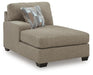 Newellen Sleeper Sectional with Chaise - Carl's Furniture (Garden City, KS)