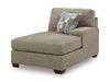 Newellen Sleeper Sectional with Chaise - Carl's Furniture (Garden City, KS)