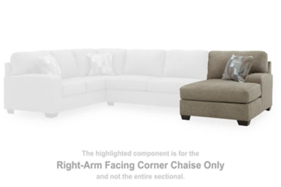 Newellen Sectional with Double Chaise - Carl's Furniture (Garden City, KS)