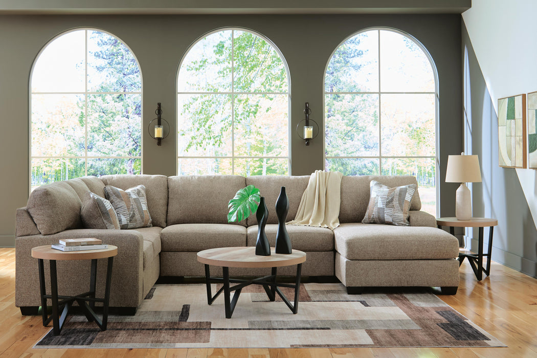Newellen Sectional with Chaise - Carl's Furniture (Garden City, KS)