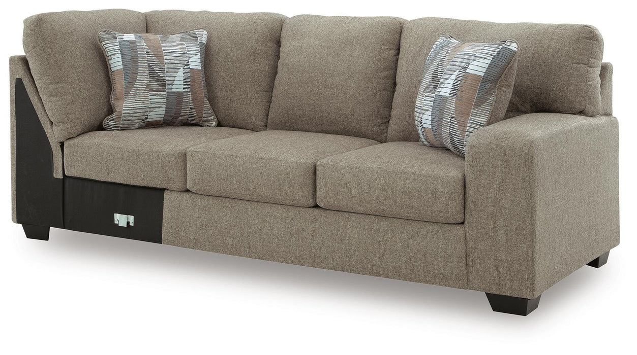 Newellen Sectional with Chaise - Carl's Furniture (Garden City, KS)