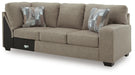 Newellen Sectional with Chaise - Carl's Furniture (Garden City, KS)