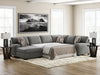 Clarington Sleeper Sectional with Chaise - Carl's Furniture (Garden City, KS)