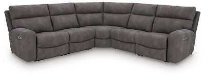 Next-Gen DuraPella Power Reclining Sectional - Carl's Furniture (Garden City, KS)
