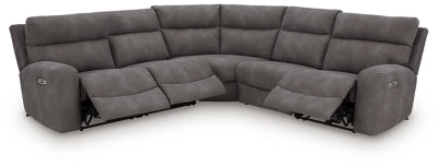 Next-Gen DuraPella Power Reclining Sectional - Carl's Furniture (Garden City, KS)