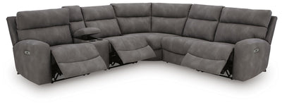 Next-Gen DuraPella Power Reclining Sectional - Carl's Furniture (Garden City, KS)