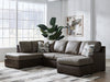 Castille Way Sleeper Sectional with Chaise - Carl's Furniture (Garden City, KS)