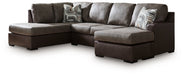 Castille Way Sleeper Sectional with Chaise - Carl's Furniture (Garden City, KS)