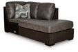 Castille Way Sleeper Sectional with Chaise - Carl's Furniture (Garden City, KS)