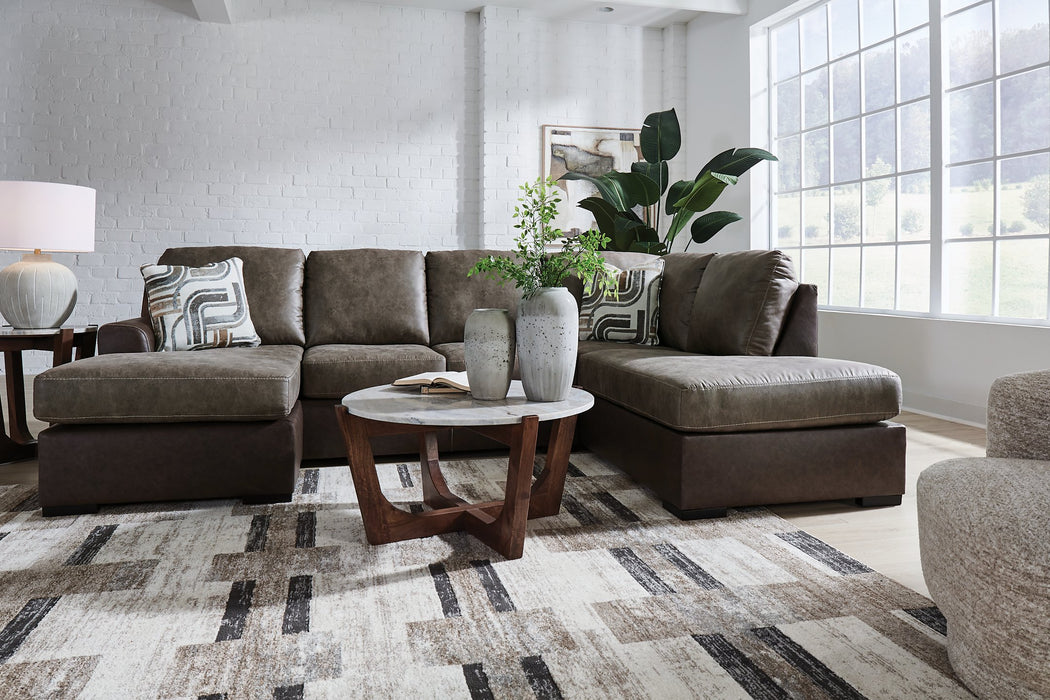 Castille Way Sleeper Sectional with Chaise - Carl's Furniture (Garden City, KS)