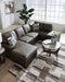 Castille Way Sleeper Sectional with Chaise - Carl's Furniture (Garden City, KS)