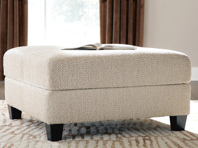 Steelwater Retreat Oversized Accent Ottoman - Carl's Furniture (Garden City, KS)