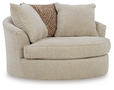 Steelwater Retreat Oversized Swivel Accent Chair - Carl's Furniture (Garden City, KS)