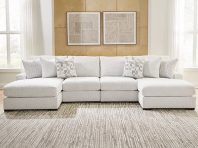 Misty-Lakes Double Chaise Sectional - Carl's Furniture (Garden City, KS)