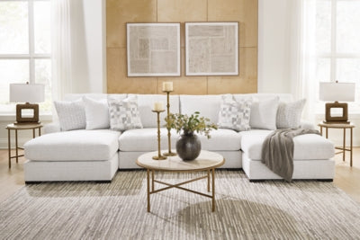 Misty-Lakes Double Chaise Sectional - Carl's Furniture (Garden City, KS)