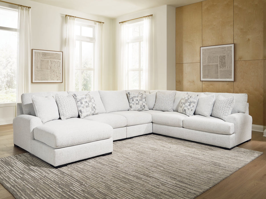Misty-Lakes Sectional with Chaise - Carl's Furniture (Garden City, KS)