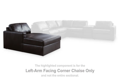 Modmax II Sectional with Chaise and Audio Consoles - Carl's Furniture (Garden City, KS)