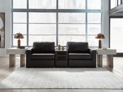 Modmax II Sectional Loveseat with Audio Console - Carl's Furniture (Garden City, KS)