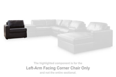 Modmax II Sectional with Chaise and Audio Consoles - Carl's Furniture (Garden City, KS)