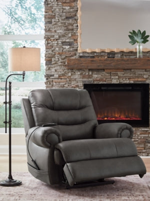 Revived and Restored Power Lift Recliner - Carl's Furniture (Garden City, KS)