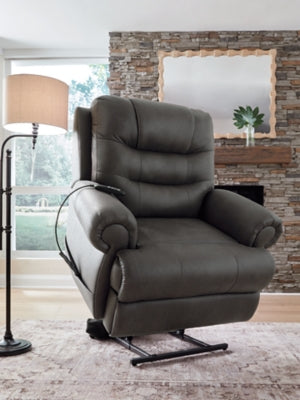 Revived and Restored Power Lift Recliner - Carl's Furniture (Garden City, KS)