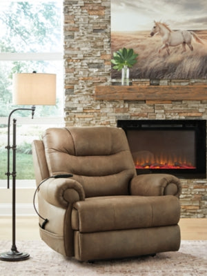 Revived and Restored Power Lift Recliner - Carl's Furniture (Garden City, KS)