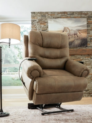 Revived and Restored Power Lift Recliner - Carl's Furniture (Garden City, KS)