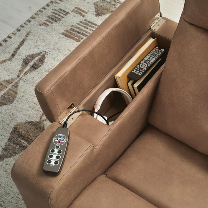 Lorrenton Power Glider Recliner with Audio System - Carl's Furniture (Garden City, KS)