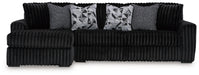 Midnight-Madness Sectional Sofa with Chaise - Carl's Furniture (Garden City, KS)