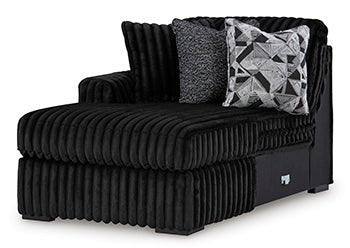 Midnight-Madness Sectional with Chaise - Carl's Furniture (Garden City, KS)